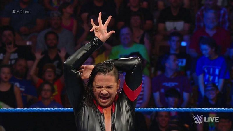 Nakamura pinned the Intercontinental Champion this week on SmackDown Live